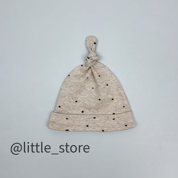 Шапочка однослойная "Бежевое сафари" крапинки