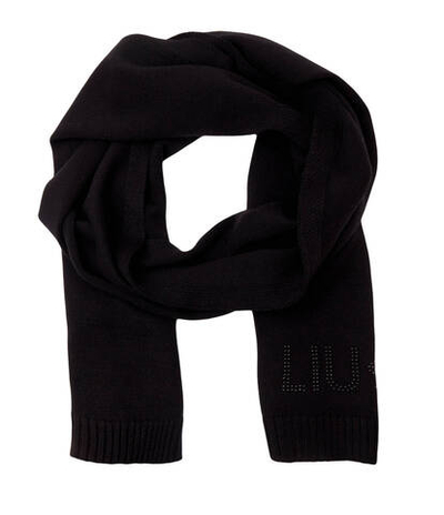Шаль logo borchie Liu Jo - черный(2F3029 M0300)