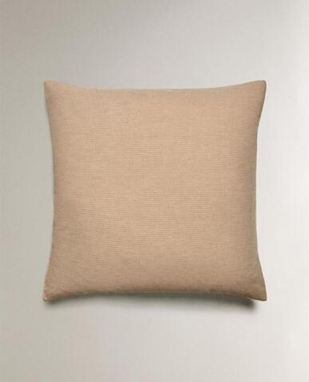 ZARA HOME НАВОЛОЧКА В ПОЛОСКУ, БЕЖЕВЫЙ