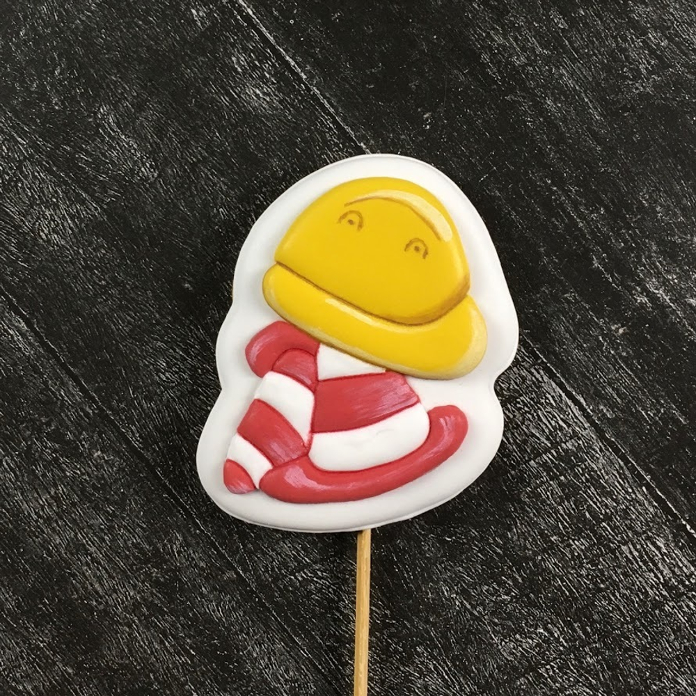 Строительный знак №1 Каска и конусы