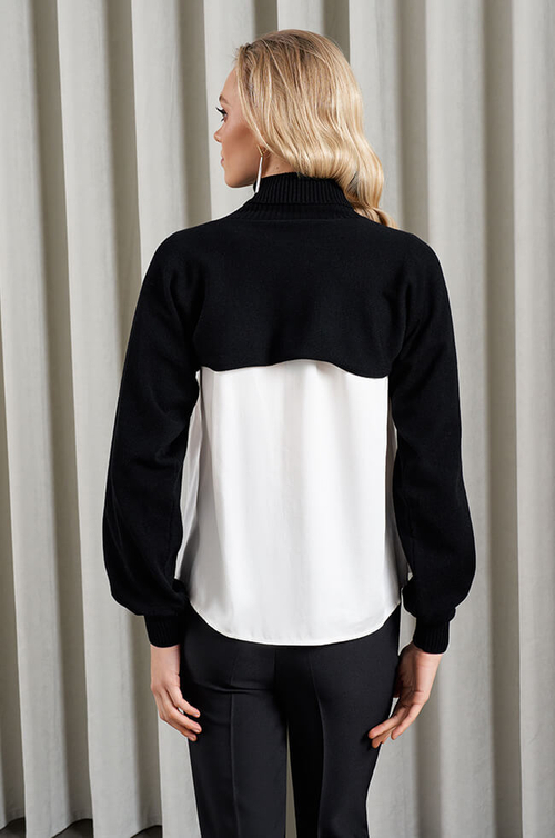 22924 Джемпер женский (черный)