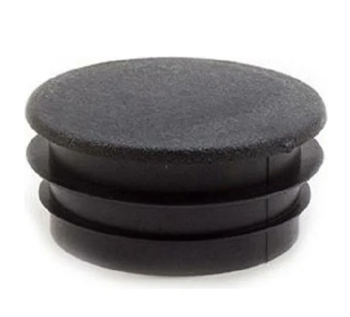 Заглушка круглая 50 черная
