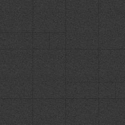 Тротуарная плитка ГРАНДО - Гранит Черный, комплект из 4 видов плит