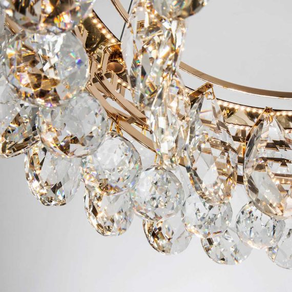 Подвесная светодиодная люстра Modelux ML.351.800 GD