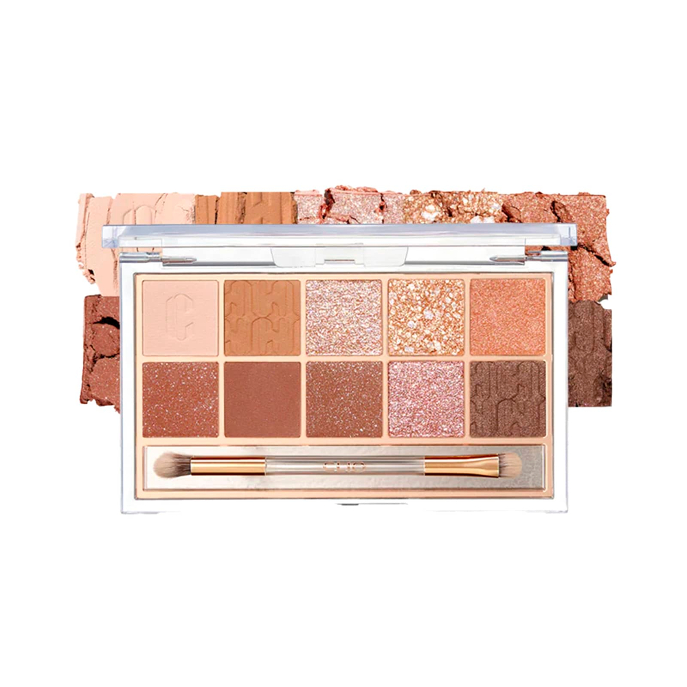 Clio, Pro Eye Palette, оттенок 02 коричневая, 6 г (2,1 унции)