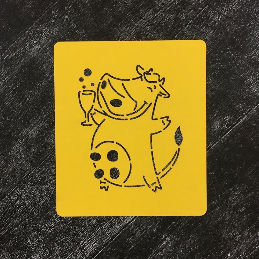 Бык №78 с шампанским