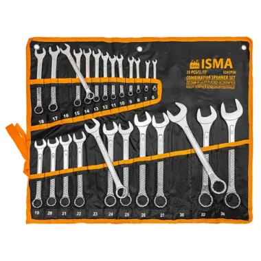 Набор ключей комбинированных 25пр. ISMA ISMA-5261P36