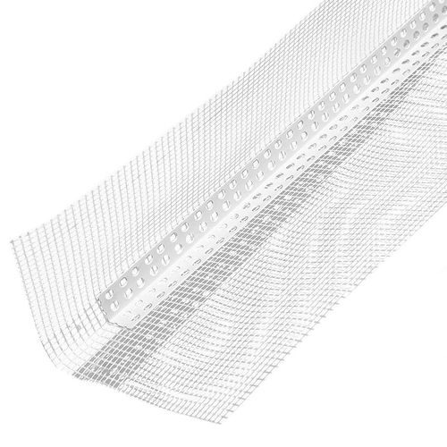 Профиль-капельник ПВХ с армирующей сеткой 100х100x2500 мм