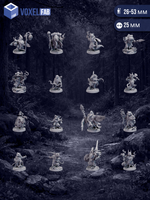 Лесные Герои миниатюр для настольных игр РНИ, ДнД