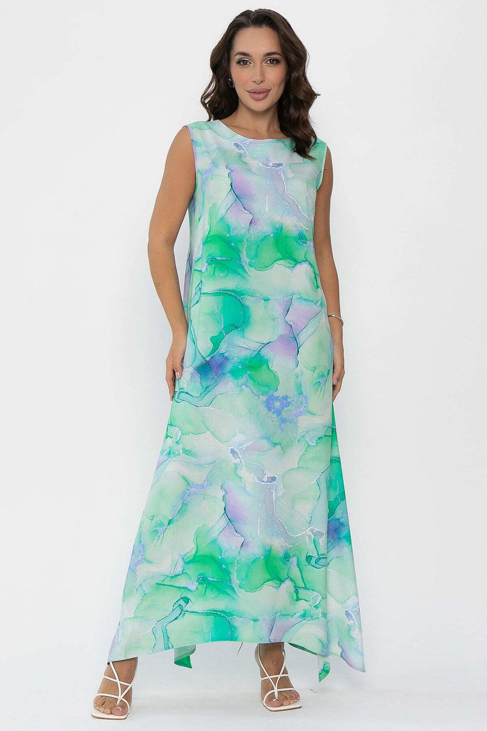 Платье Иниша (зеленое) П14072-4М LT Collection