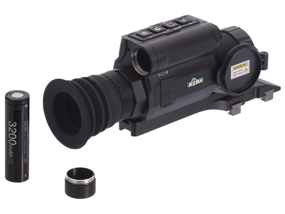 Тепловизионный прицел ATAK ET23-35, x3.7/7.4/14.8/29.6, 384x288, D=35мм