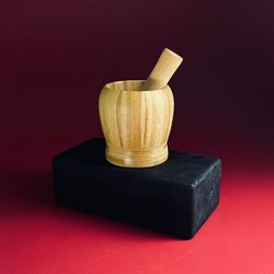 Lenardi 235-092 Ступка для специй 11см TROPICAL в под.уп.(х16)Бамбук