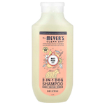 Mrs. Meyers Clean Day, Шампунь для собак 3 в 1, белый персик, 414 мл (14 жидк. Унций)