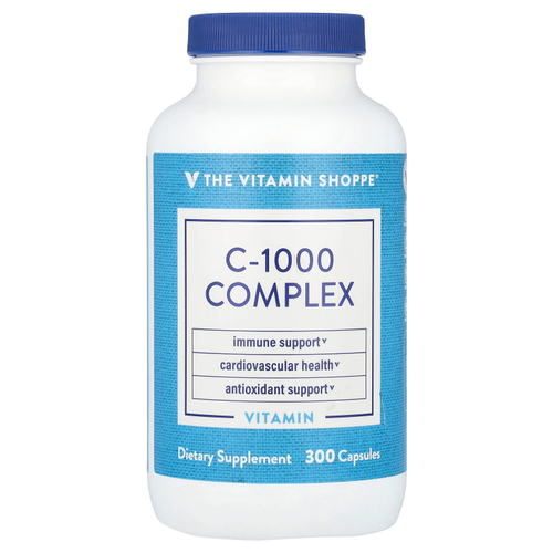 The Vitamin Shoppe, Комплекс C-1000, 300 капсул