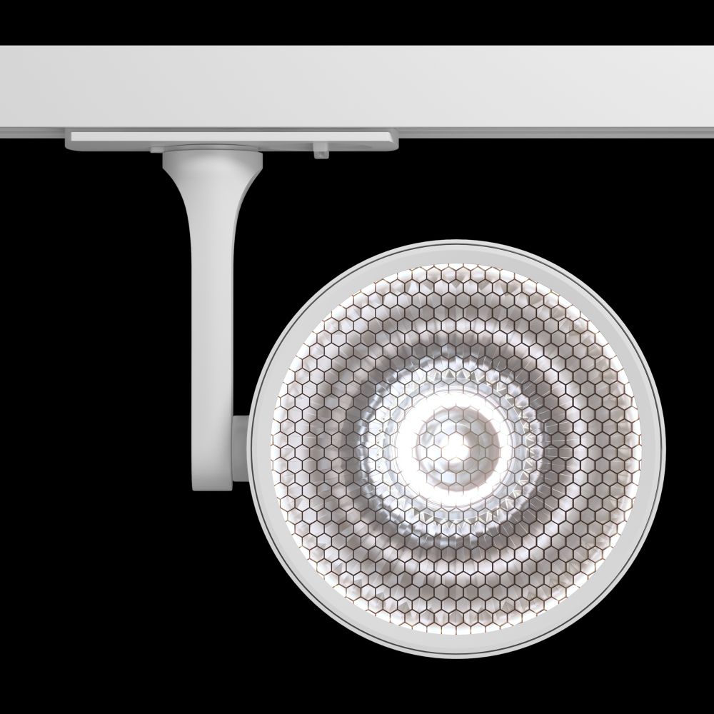 Трековый однофазный светодиодный светильник Maytoni Unity Oko TR024-1-18W4K