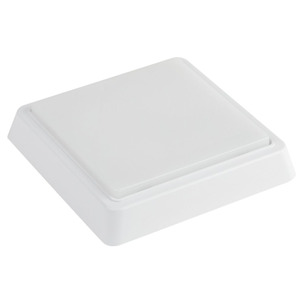 Светильник ЖКХ светодиодный ЭРА SPB-302-0-4K-15 IP40 15Вт 4000К квадратный накладной | Светильники ЖКХ IP40 и IP44