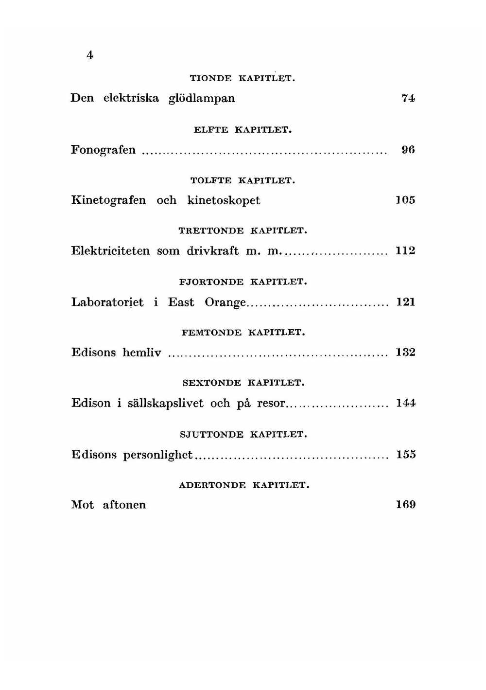 Thomas Alva Edison | Elsa Ribbing