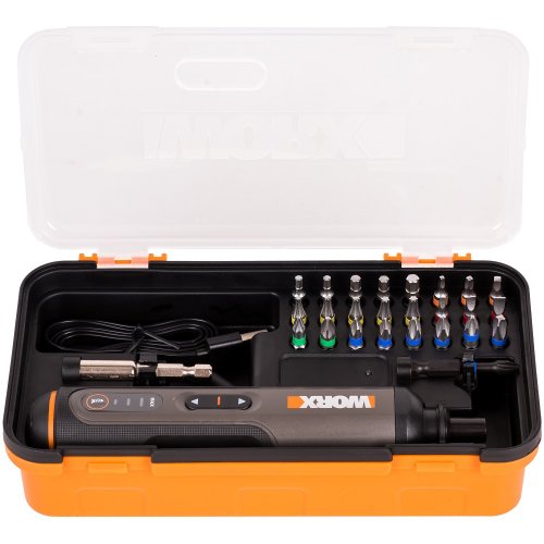 Отвертка аккумуляторная WORX WX 240 + набор бит (26 шт)