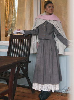 Юбка бохо вельветовая миди