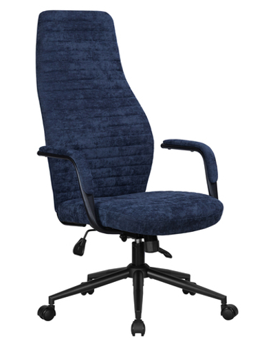 Офисное кресло для руководителей DOBRIN LOKI (синий (VRH230-25))
