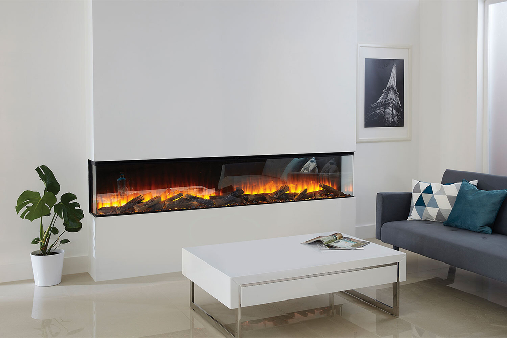 Очаг British Fires New Forest 2400 with Signature logs