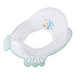 Накладка на унитаз детская с декором малышарики (зеленый)