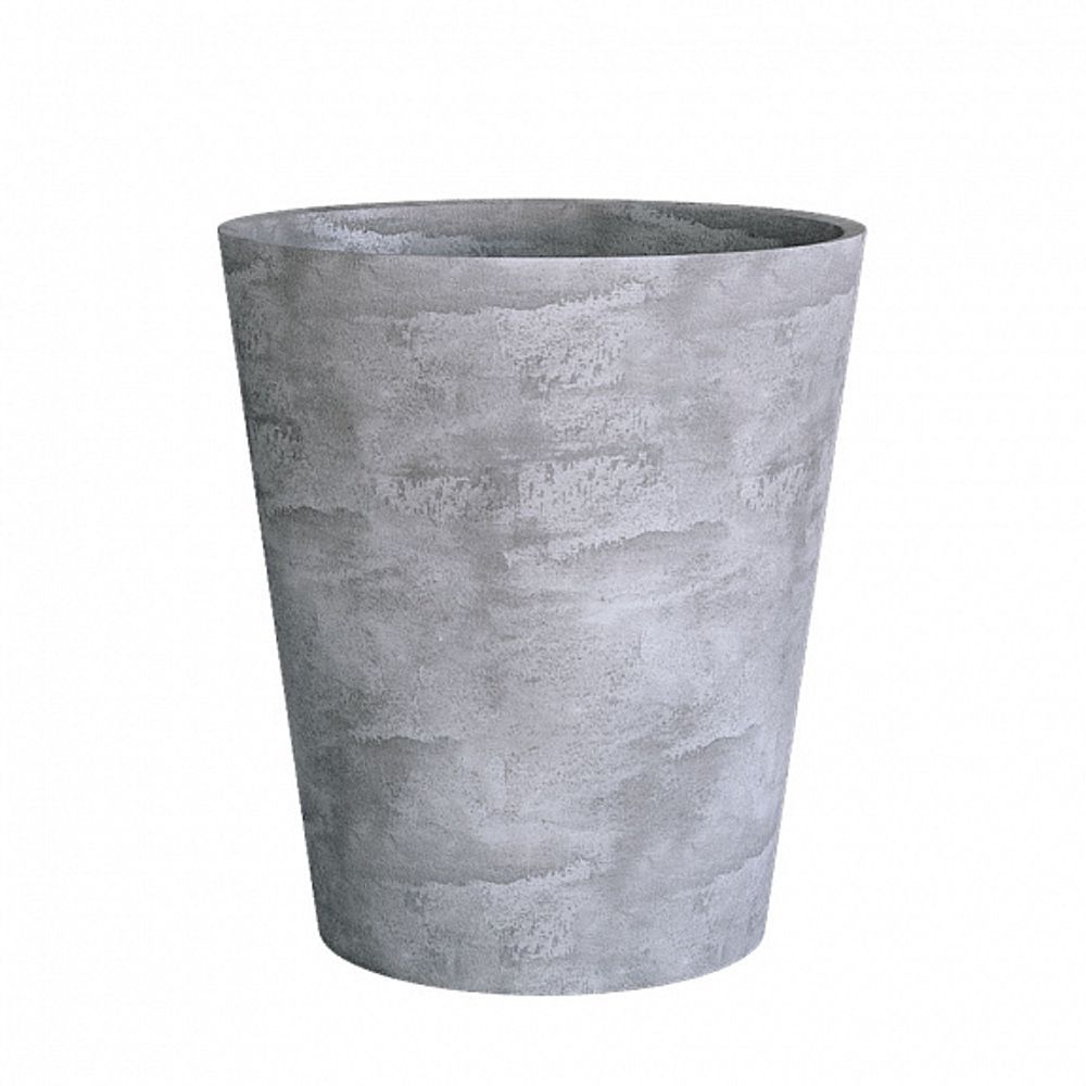 Кашпо CRATER CONCRETE GREY LIGHT D60 H90