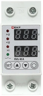 Реле напряжения EKF rvb-m40a