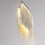 Pendant design lamp Waterfall  L100 (Rose gold)