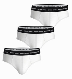 Мужские спортивные боксеры Björn Borg Essential Brief 3P - white