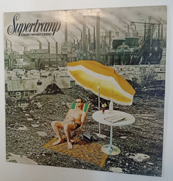 Винтажная виниловая пластинка LP Supertramp Crisis What Crisis (Holland 1983)