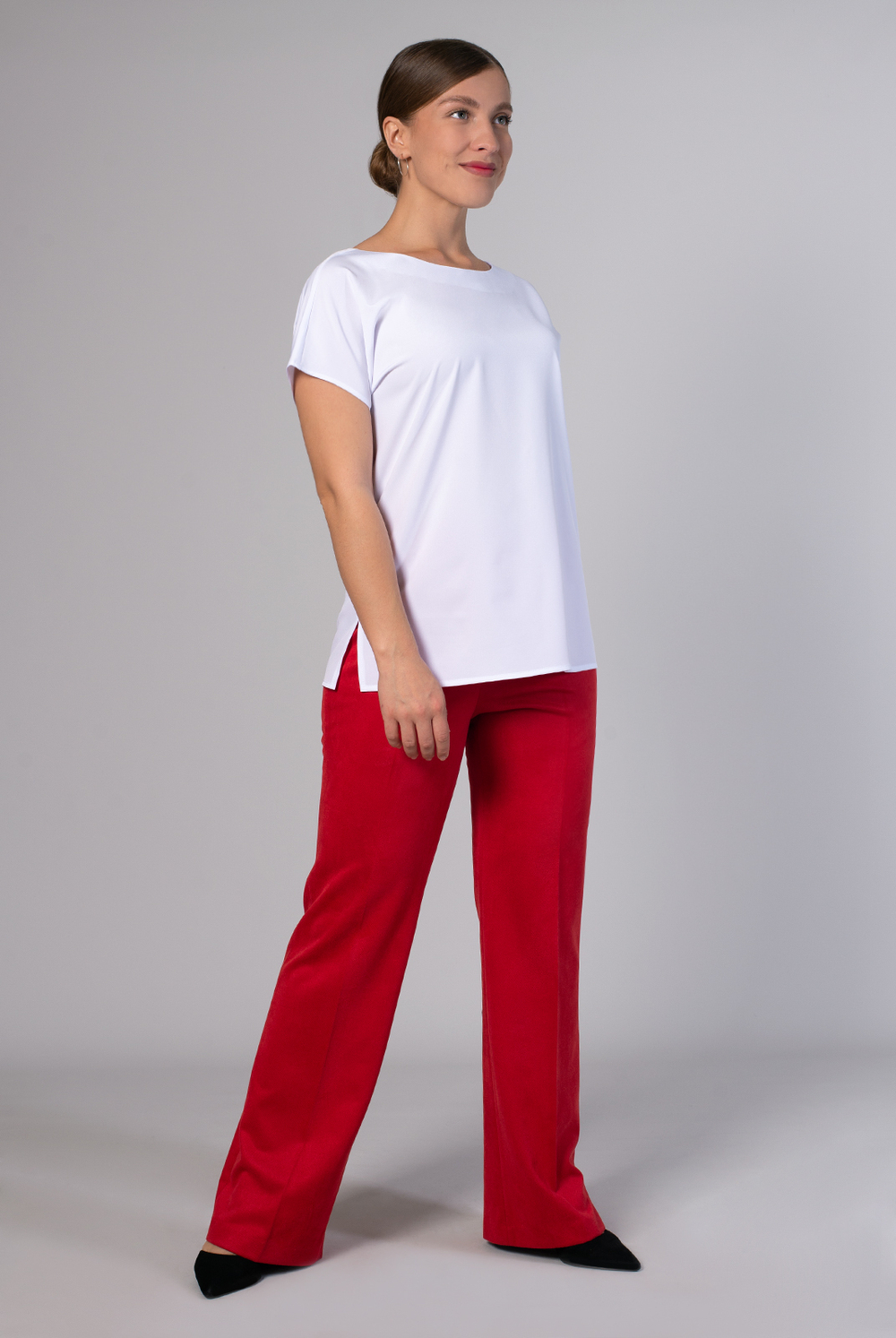 Блузка женская 3256зпа, белый #86Бел093256зпа