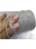 Пряжа на бобине (Италия) 36% хлопок 17% ангорка 13% меринос 34% п/а 100г-510м 345г