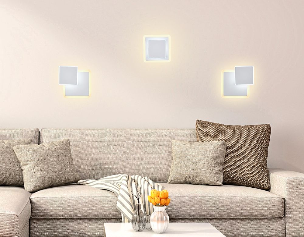 Ambrella Настенный светодиодный светильник с акрилом Wall FW106