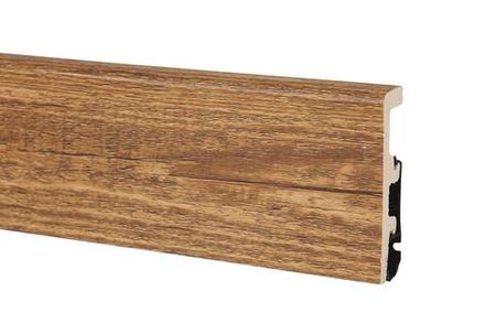 Плинтус Integra 10 дуб кальвадос, 2400x80x20 мм