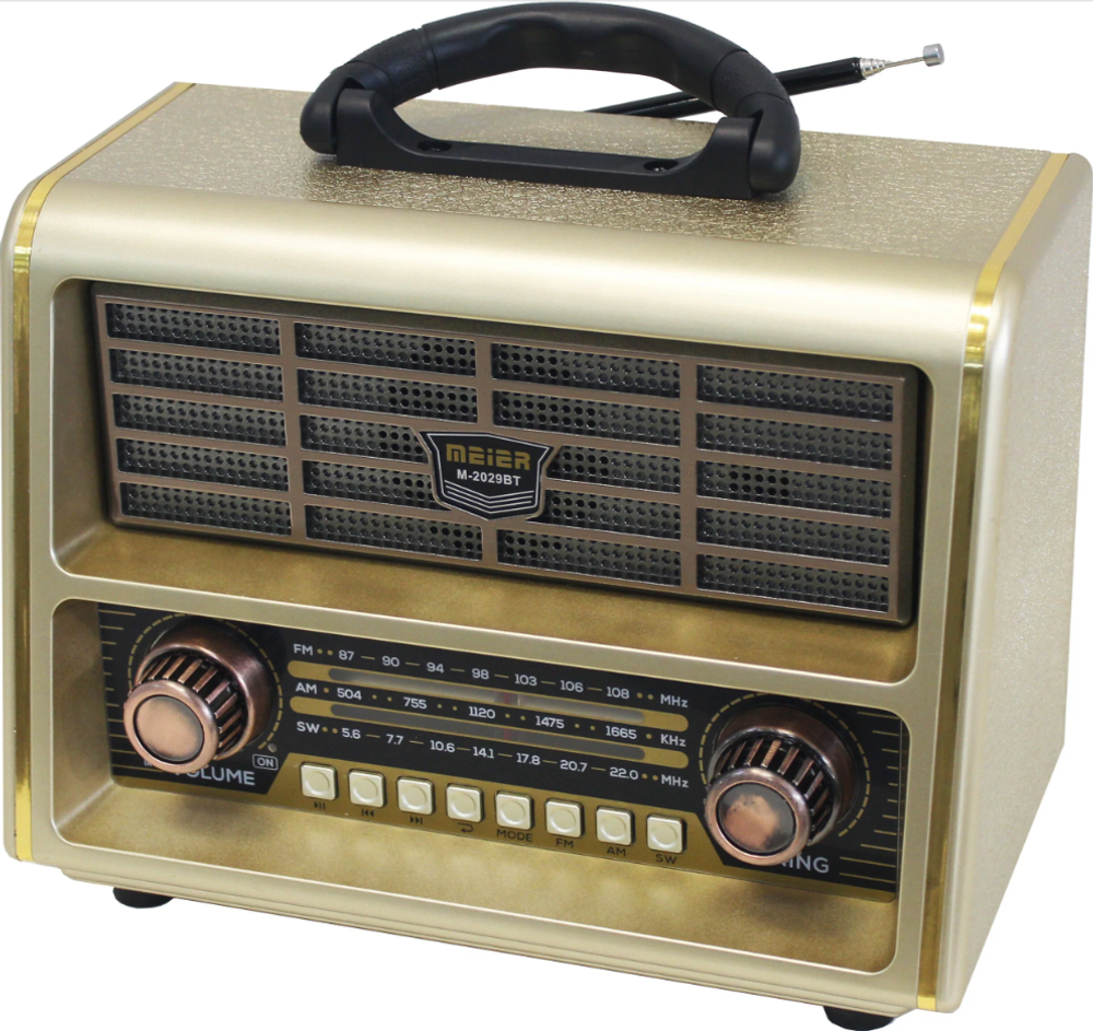 Радиоприемник Meier M-2029BT+MP3 плеер +BT RETRO