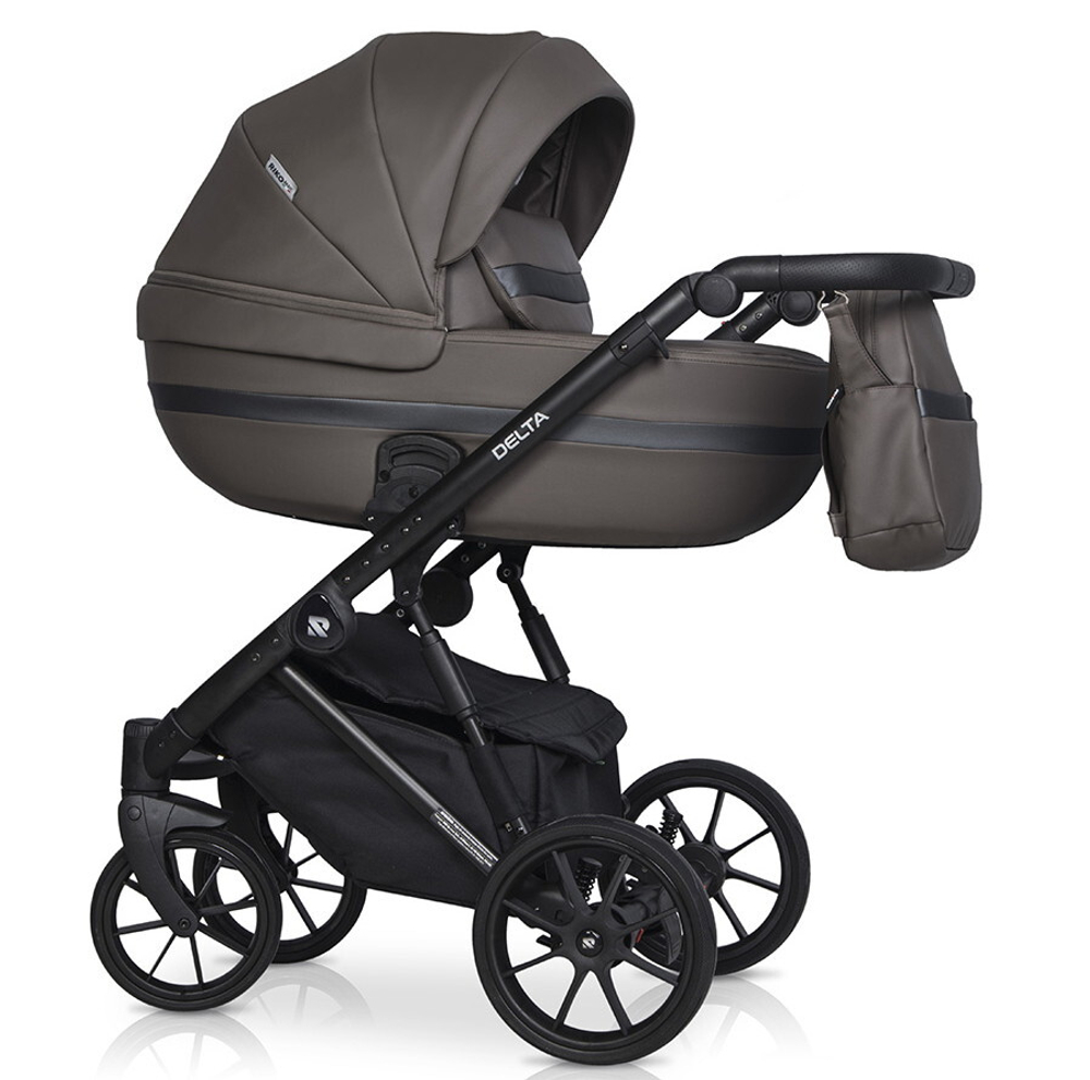 Детская коляска Riko Basic Delta Ecco 3 в 1 12 Mokka