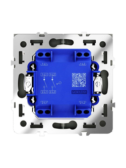 Выключатель 2-кл. СП S70 10А механизм графит Voltum VLS020107