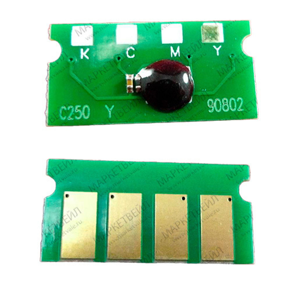 Чип для картриджа Ricoh SP C250Dn/C250Sf/C260Dnw/C260SFNw/C261Sf (SPC250E) Yellow, 1.6K (ELP)