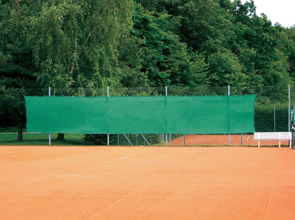 Ветрозащитный фон 2 х 12 метра без логотипа (темно-зеленый)