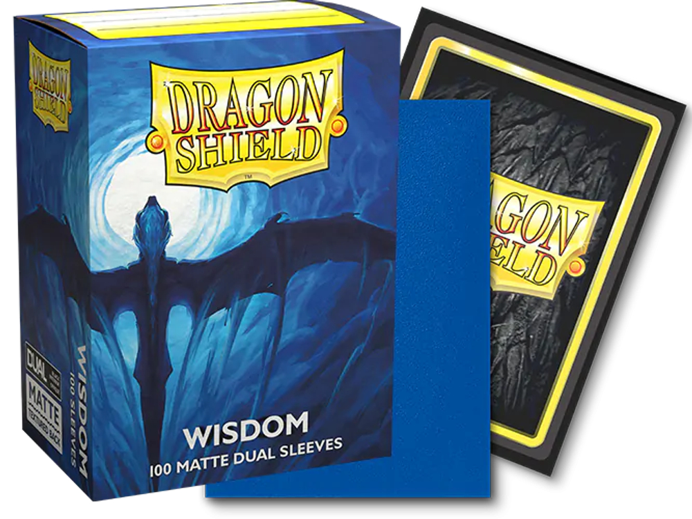 Dragon Shield - протекторы Matte Dual Wisdom - 100 штук