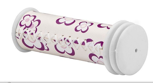 Рукоятки руля (пары) модель VLG-200-1 105 мм бело-фиолетовые арт.150184 (10216170/110120/0004521, Тайвань (Китай))