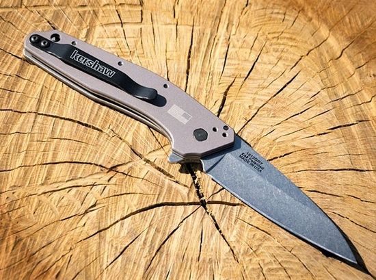 Складной нож KERSHAW Dividend 1812GRY c клинком из стали 420HC, рукоять алюминий