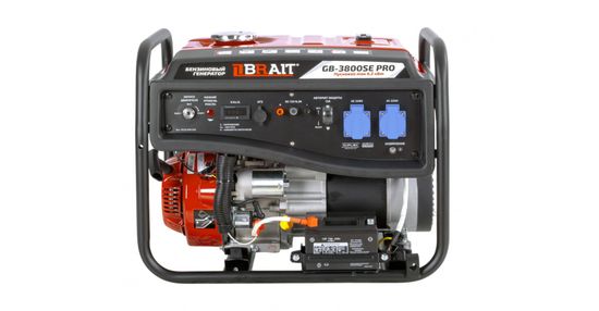 Бензиновый генератор "BRAIT" GB-3800SE PRO
