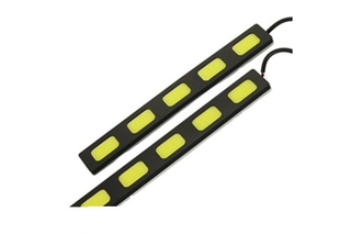 Ходовые огни LED -прямоуг DRL-COB -гибкие - квадратики  пара 702033/DRL-LD-SQUARE