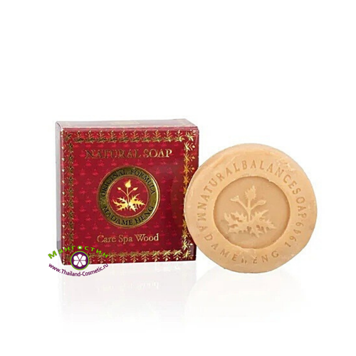 Натуральное мыло Сандал, спа-уход NATURAL SOAP Care Spa Wood Madam Heng