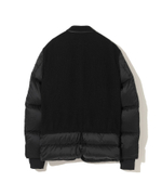 UNDERCOVER КУРТКА-ПУХОВИК ЧЕРНАЯ КОМБИНИРОВАННАЯ