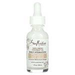 SheaMoisture, 100% кокосовое масло первого отжима, сыворотка с гиалуроновой кислотой для ежедневного увлажнения, 30 мл (1 жидк. унц.)