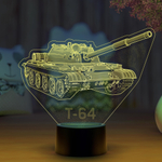 Светильник "Танк Т - 64"