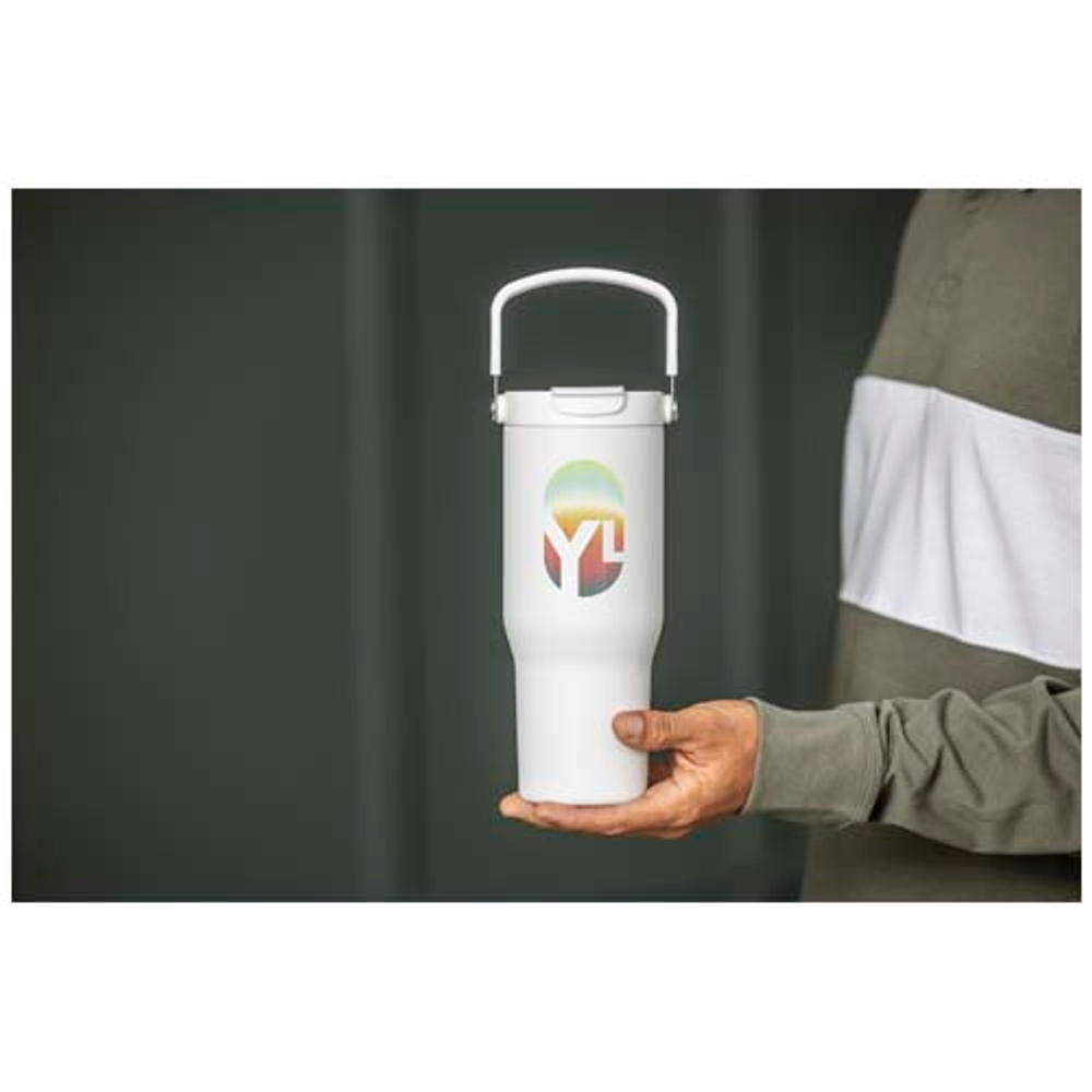 Термостакан Bronx объемом 900 мл из меди и переработанной нержавеющей стали, сертифицированной по стандарту RCS, с вакуумной